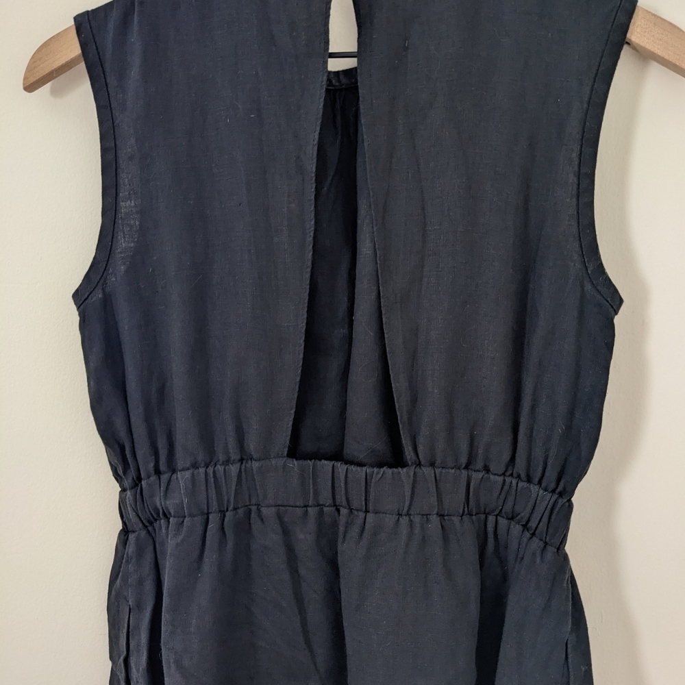 Everlane Tiered Linen Dress